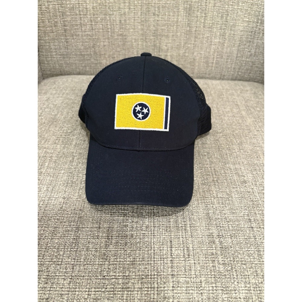 Navy and Yellow Flag Design Cap